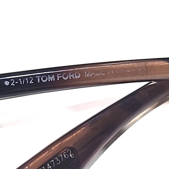 Tom Ford TF8 38F No Lenses Brown Butterfly Wrap Sunglasses Frame 61-16 120 - Picture 6 of 11